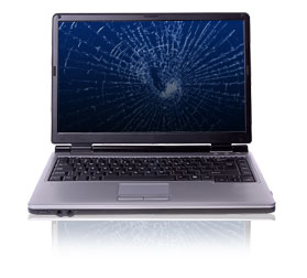 Broken Laptop